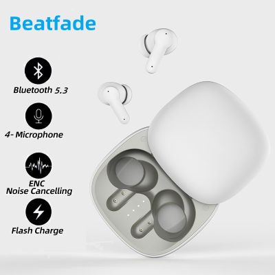 ZZOOI TWS A8 Bluetooth Headset Metal Body Gaming Wireless Earbuds 5.3 ENC Noise Reduction Headphones Low Latency HIFI Stereo Earphones