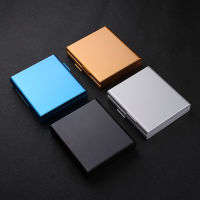 Multifunctional 20pcs Cigatette Protective Case Aluminum Alloy Thick Ciggarete Pack Outdoor Waterproof Container Accessories