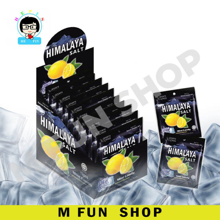 Himalaya Sea Salt Sport Candy & Ginger Lemon / Big Foot Sea Salt Lemon Candy 15g / KHY Sea Salt