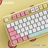 ~ Dagk Macaron ฝาครอบปุ่มกดคีย์บอร์ด 61 / 68 / 87 / 96 / 98 / Xda Height 132 / 133