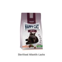 Happy Cat Sterilised Atlantik-Lachs แฮปปี้แคท อาหารเม็ดสำหรับแมว สุพรีม สเตอริไลซ์ แอตแลนติก ลักซ์