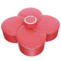 1Pc Rotatable Fruit Serving Box Household Dried Fruit Holder Plastic Snack Box