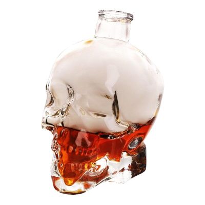 Skull Bottle Glass Cup Set Crystal Decanter Glasses Shot Glass Mug Wine Vodka Bottle Transparent Whiskey Cocktail Barware BS50JJ