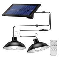 Solar Pendant Lights Outdoor Indoor,with 9.84FT Cord,Solar Lights for Garden Courtyard Barn Balcony Corridor White Light