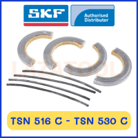 SKF TSN 516 C SKF TSN 517 C SKF TSN 518 C SKF TSN 519 C SKF TSN 520 C SKF TSN 522 C SKF TSN 524 C SKF TSN 526 C SKF TSN 528 C SKF TSN 530 C ซีลเหล็กสักหลาดกันฝุ่น ซีล ใช้กับเสื้อ SNL *4ชิ้น/ถุง* ของแท้