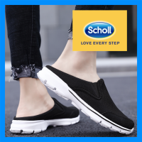 รองเท้าสนีกเกอร์ Scholl ผู้ชายรองเท้าแตะผ้าใบ Scholl รองเท้าบุรุษรองเท้าแตะผู้ชาย Scholl Scholl Kasut รองเท้าแตะผู้ชาย Scholl Scholl ขนาดใหญ่47 48รองเท้าแตะกีฬาครึ่งแบนรองเท้าแตะแฟชั่นผู้ชายแฟชั่นลำลอง