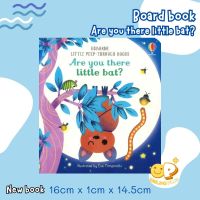 พร้อมส่ง Usborne : Board book " Are you there little bat?" Little peep through book หนังสือบอร์ดบุ๊คสำหรับเด็ก (ใหม่)