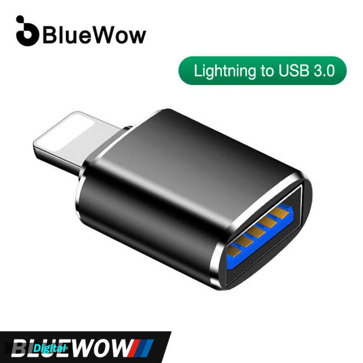 Bộ Chuyển Đổi Lightning OTG Của Apple BlueWow S43 Cho Bộ Chuyển Đổi IP,  Dành Cho iPad Ios, Chuột Bàn Phím USB Flash Drive 