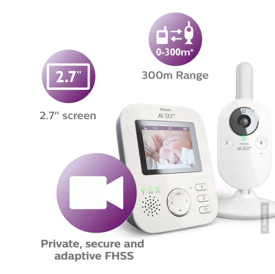 Babyphone Philips Avent SCD833