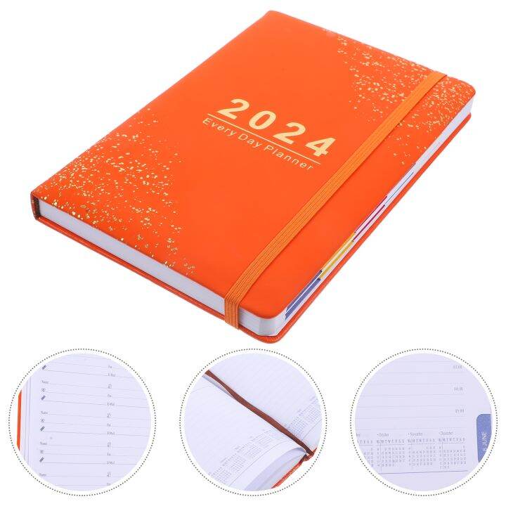 （youmylove decorate） 2024 Agenda Book Study Plan Pad Teacher Planners