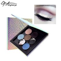 ZZOOI 1Pcs 18*10cm Makeup Pallete Eye Shadow Empty Magnetic Palette Glitter Fish-scale Patterns Eyeshadow Case Cosmetic Containers