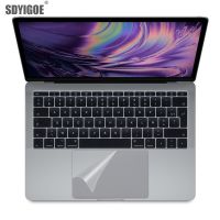 Yingke แผ่นฟิล์มป้องกันสำหรับแป้นพิมพ์สัมผัสผิวรอบ16 Macbook Air Pro อิเลคโทรสแตติกติดแป้นพิมพ์สัมผัสฟิล์มป้องกันรอยขีดข่วน