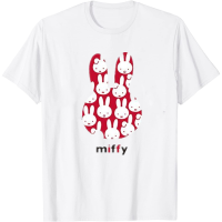 Kids T-Shirt cartoon miffy rabbit graphic Tops Boys Girls Distro Age 1 2 3 4 5 6 7 8 9 10 11 12 Years