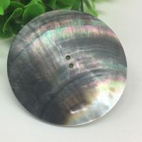 Excellent Natural Black Mother of Pearl Round 2-holes Flatback Buttons Shirt Suit Sweater Sewing Crafts Scrapbooking Accessories Haberdashery