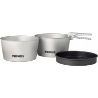 Primus Essential Pot Set 2.3L ชุดหม้ออลูมิเนียม หม้อ 2 ใบ กระทะ 1 ใบ เหมาะสำหรับแคมป์ 2-5 คน