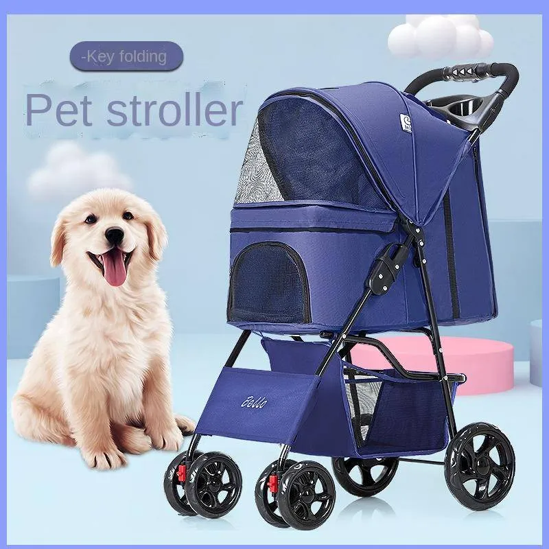 4 Wheel Lightweight Folding Pet Stroller for Dog Travel with Foldable Liner and Storage Basket | Lazada PH 4 Wheel Lightweight Folding Pet Stroller for Dog Travel with Foldable Liner and Storage Basket | Lazada PH