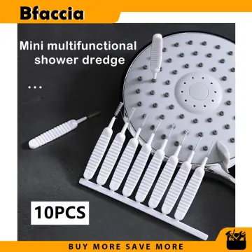 10pcs/set Anti-clogging Small Brush Pore Gap Cleaning Brush Shower Head  Cleaning Cell Phone Hole Cleaning Brush For Bathroom - AliExpress