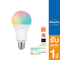 HomePro หลอด LED ลูกแพร์ 10 วัตต์ เดย์ไลท์ /วอร์มไวท์ / RGB E27 แบรนด์ LAMPTAN