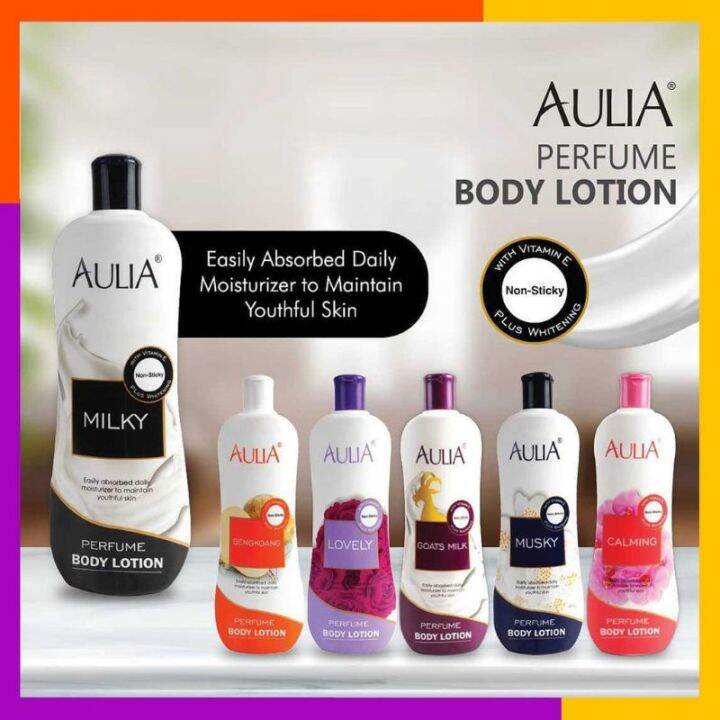 AULIA Perfume Body Lotion 600ml | Lazada