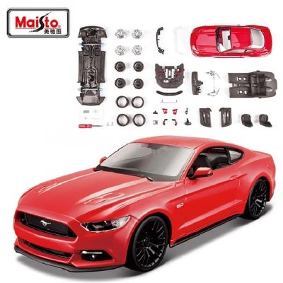 Maisto 1:24 2015 Ford Mustang GT Assembly Version Alloy Car Model Diecasts Metal Toy Sports Car Model Simulation Gifts Toys Boys