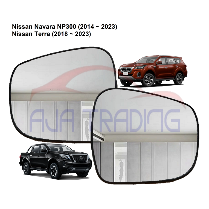 Side Mirror Lens for Nissan Navara NP300 (2014 2023), Nissan Terra