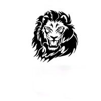 Car Sticker Lion car sticker decal car head lion hood window decoration detachable animal Decal mural large 57cmx64cm PVC