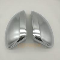 Kibowear Side Mirror Caps Cover for VW Tiguan Allspace L MK2 2017 2018 Matte Chrome replace 2019 2020