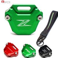 ☋พวงกุญแจเปลือกหอยที่ครอบกุญแจสำหรับ Kawasaki Z800 Z900 Z1000 Z400 Ninja250 Ninja400 650 1000 SX Z900RS CNC (กุญแจไม่มีชิป)