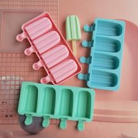 ✱✣✽ Silicone Ice Cream Mold DIY Chocolate Dessert Popsicle Moulds Tray Ice Cube Maker Homemade Tools Summer Party Supplies