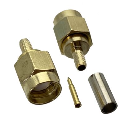 【CW】▣  10pcs male plug crimp RG174 RG316 LMR100 Coaxial connector
