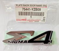 โลโก้ ซิกม่า 4 Sigma4 ซิกม่าโฟ แท้ศูนย์ สำหรับ โตโยต้า ฟอร์จูนเนอร์ TOYOTA All new Fortuner 2015-2020