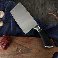 Kitchen Knives SOWOLL 6.5 นิ้วสแตนเลสมีดครัวมีดสแตนเลสมีด Butcher Chopper มีดตัด มีดปังตอ มีดด้ามเหล็ก พร้อมปลอกเซฟตี้ เหมาะกับทุกครัวเรือน ทุกบ้านต้องมี เพราะของมันต้องมีต้องใช้