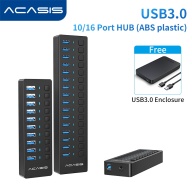Free HDD Enclosure ACASIS USB HUB 3.0 Super Speed 5Gbps 10 16 Ports thumbnail