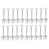 20 Pack 4.7 Inches Stainless Steel Mini Coffee Spoons Small Spoons for Dessert,Tea