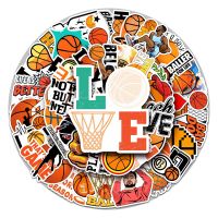 【CW】✁  10/30/50PCS Basketball Graffiti Sticker Personality Refrigerator Skateboard Cup GuitarTrendWholesale