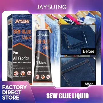Fabric Sew Glue Liquid Sewing Ultra-stick Instant Fabric Leather