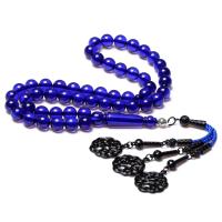 Nuovo Stile Pilegero E Piscuro Colore Ambra Blu ส่วนบุคคล Tasbih Islam Musulmano Tesbih Preghiera Perline Rosmibaha Tesbih BHA