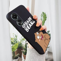 เคสโทรศัพท์สำหรับ OPPO A78 4G เคสโทรศัพท์ลายการ์ตูนหมีแพนด้าปลอกซิลิโคนของเหลวทรงสี่เหลี่ยมดั้งเดิมสำหรับเด็กผู้หญิงเด็กผู้ชายคลุมทั้งหมดเคสป้องกันทนแรงกระแทกกล้อง