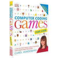 DK computer coding games for kids beginners learning guide to computer game programming using scratch to learn programming to write game illustration examples imported from the original edition of British education talents