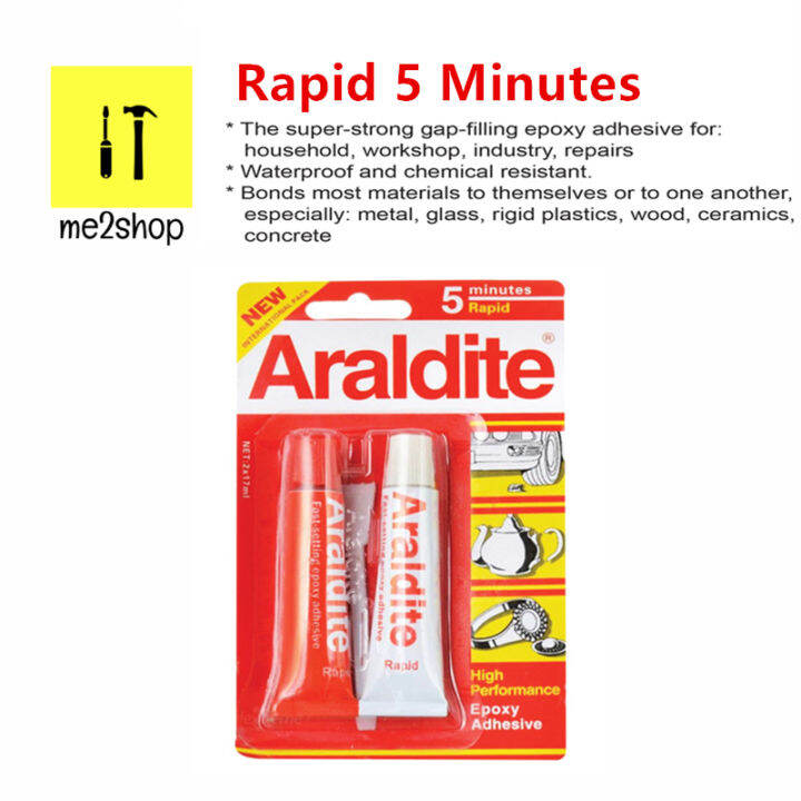 ARALDITE 5 MINUTES RAPID FAST SETTING EPOXY ADHESIVE Lazada