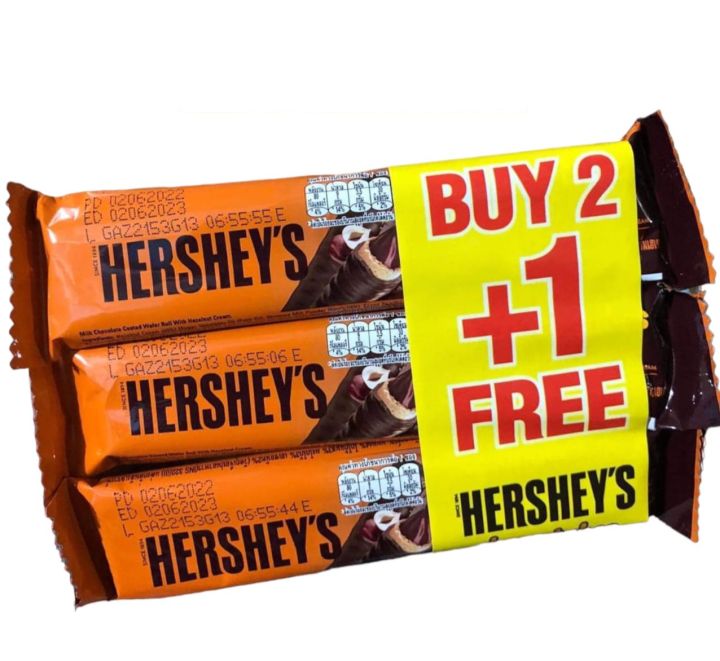 Hershey’s Choco Tubes - Hazelnut 18g (3pcs) | Lazada PH