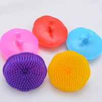 Head Massage Brush Soft glue Shampoo brush Bathroom Products Plastic Sanitary comb Washing Hair Scalp Shower Body