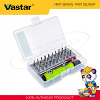 Vastar แม่นยำ 32 in 1 อิเล็กทรอนิกส์ T orx แม่เหล็กไขควงชุดเครื่องมือมัลติฟังก์ชั่มือชุดเครื่องมือเปิดซ่อมโทรศัพท์เครื่องมือไขควงแงะถอดแยกชิ้นส่วนชุดเครื่องมือ