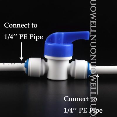 ；【‘； 10Pcs Reverse Osmosis System Vavle Connector 1/4 3/8 Female Thread Purifier Water Pipe POM Washer Joints Water Fountain