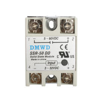 【✔In stock】 liuxianpu โซลิดสเตทรีเลย์ Ssr-10dd Ssr-25dd Ssr-40dd Ssr-50dd 3-32 Dc 5-60รีเลย์ Dc Ssr สถานะของแข็ง