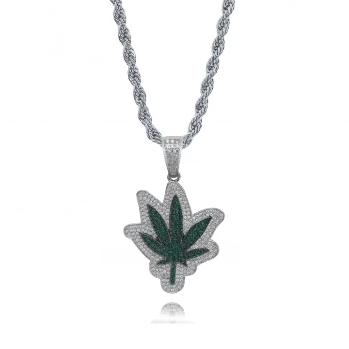 new-iced-out-maple-leaf-pendant-necklace-menswomen-chains-hip-hop-fashion-jewelry-gold-silver-color-with-tennis-chain
