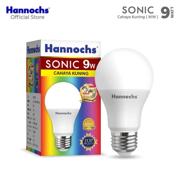 Hannochs Lampu Led Sonic 9 Watt Lazada Indonesia