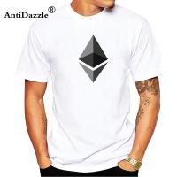 เสื้อยืดผ้าฝ้ายพิมพ์ลายคลาสสิก Gildan เสื้อยืดคอกลม ผ้าฝ้าย พิมพ์ลาย Ethereum Crypto สไตล์บูติก สําหรับผู้ชาย