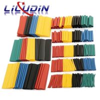 164pcs Set Polyolefin Shrinking Assorted Heat Shrink Tube Wire Cable Insulated Sleeving Tubing Set