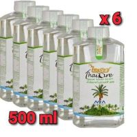 น้ำมันมะพร้าว Thai Pure cold pressed coconut oil 100% 500 ml (6 ขวด)